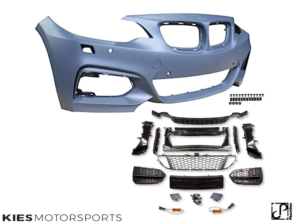2014-2021 BMW 2 Series (F22 / F23) M Sport Style Front Bumper Conversion