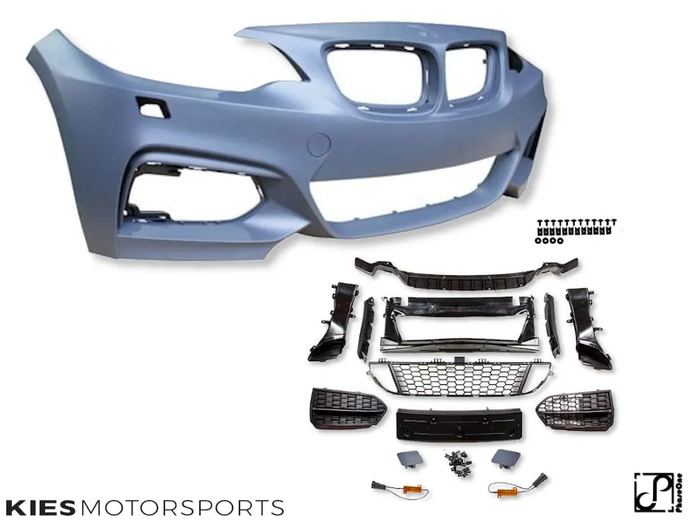 2014-2021 BMW 2 Series (F22 / F23) M Sport Style Front Bumper Conversion