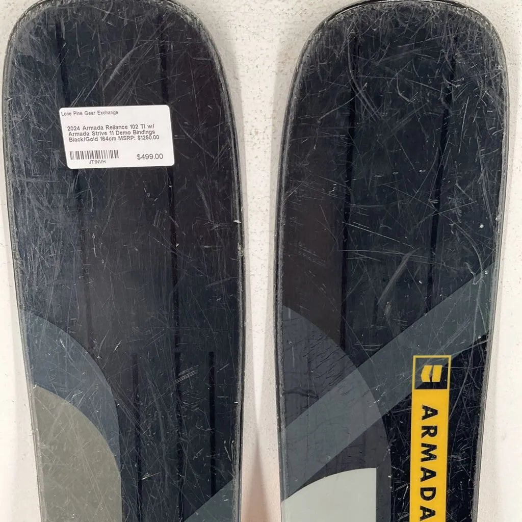 2024 Armada Reliance 102 Ti w/ Armada Strive 11 Demo Bindings