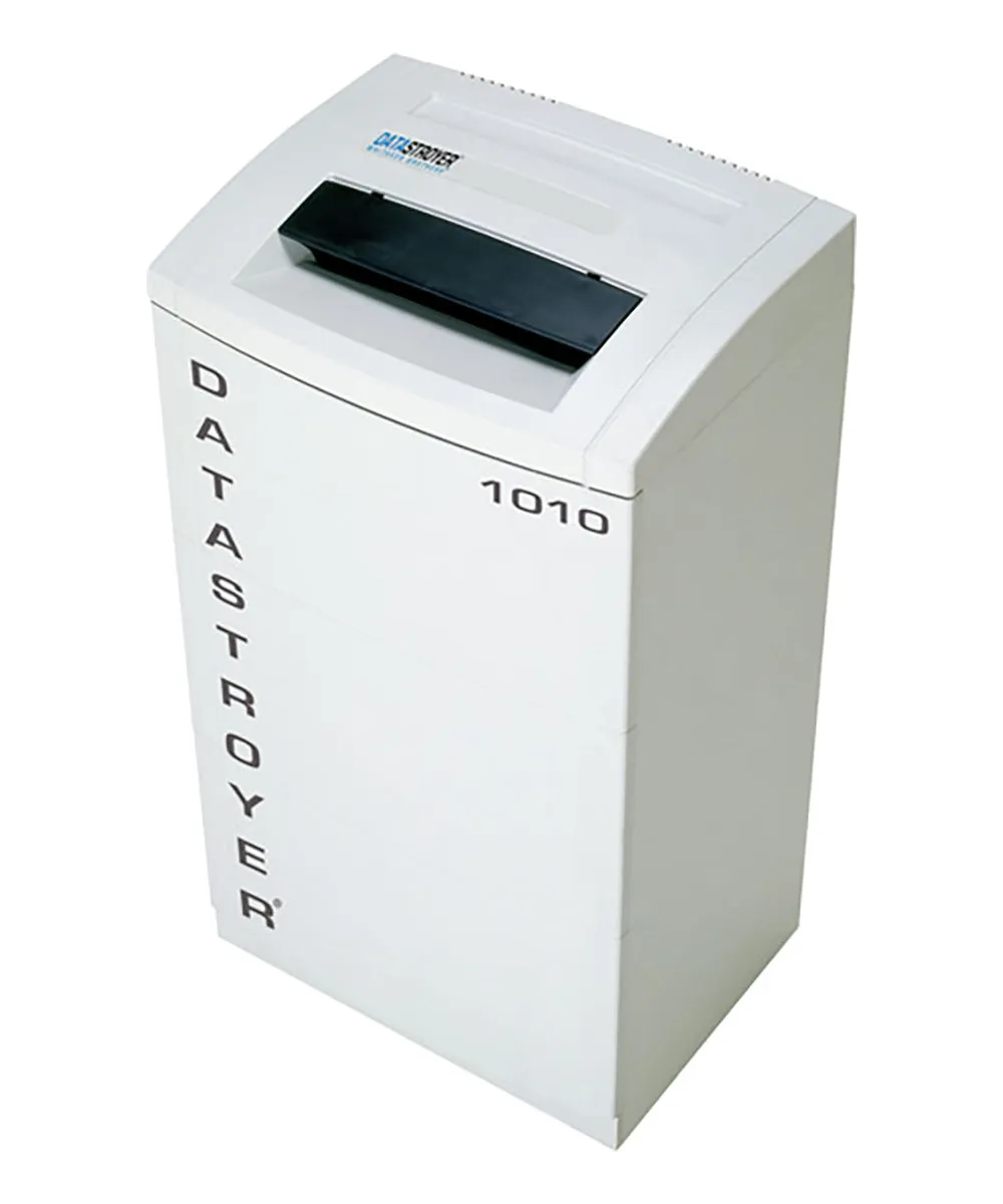 220V-50Hz Datastroyer 1010 MS High Security Paper Shredder with Auto Oiler Level 6/P-7