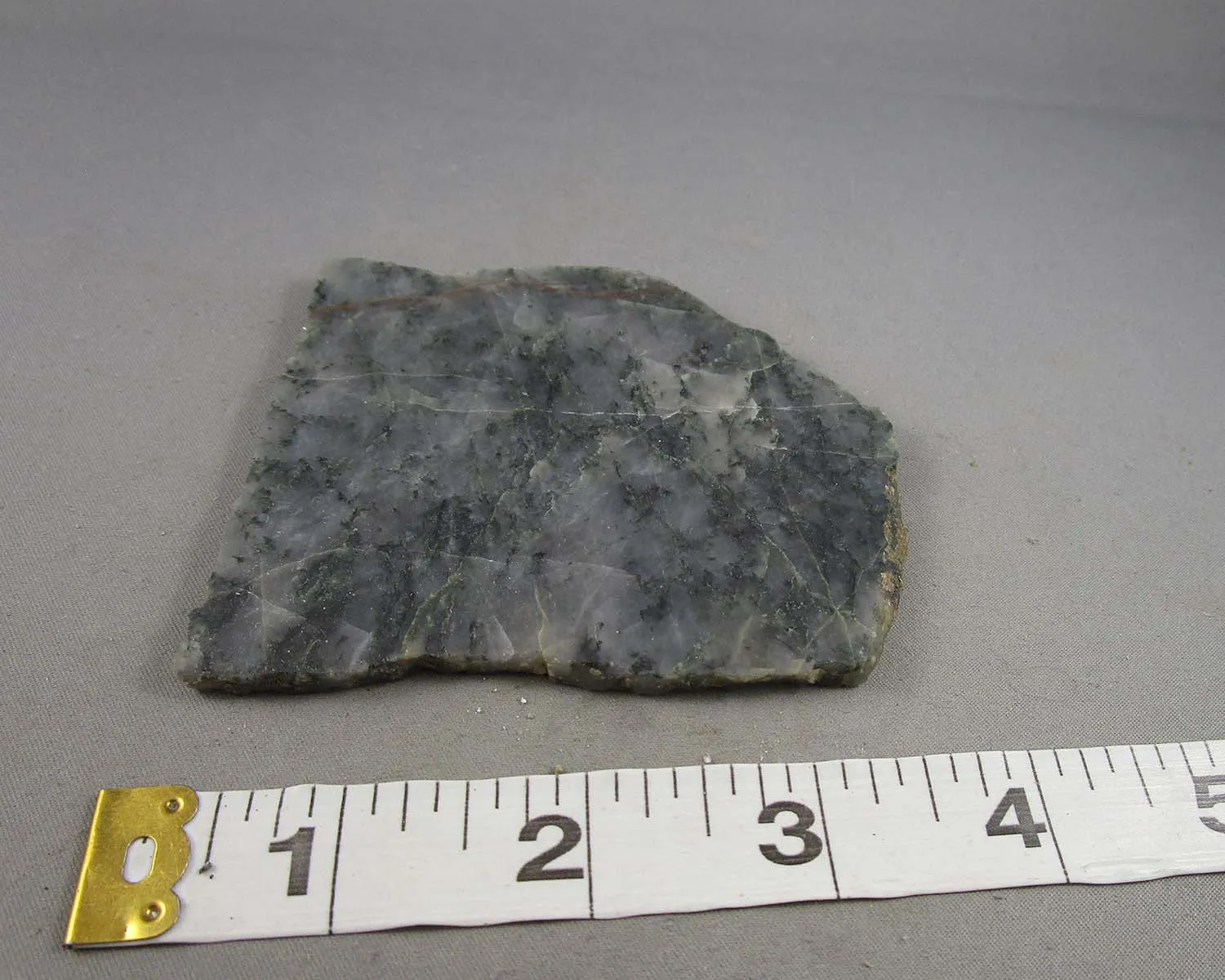 25% OFF!  Chlorite in Quartz Slice 1pc B075-4