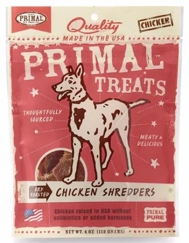 [33% OFF] Primal Treats - Dry Roasted Chicken Shredders