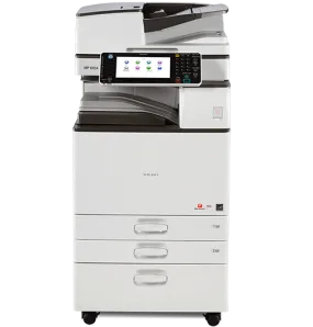 $75/month. Ricoh Aficio MP 5054 Black and White Multifunction Laser Printer Office Copier and Scanner