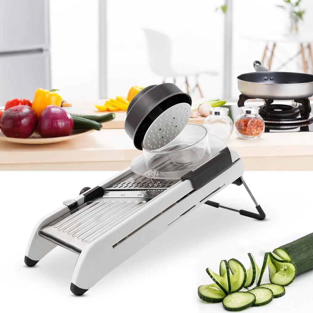 Adjustable Professional Mandoline Slicer Grater