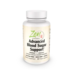 Advanced Blood Sugar Support Supplement - 60caps Glucose Control