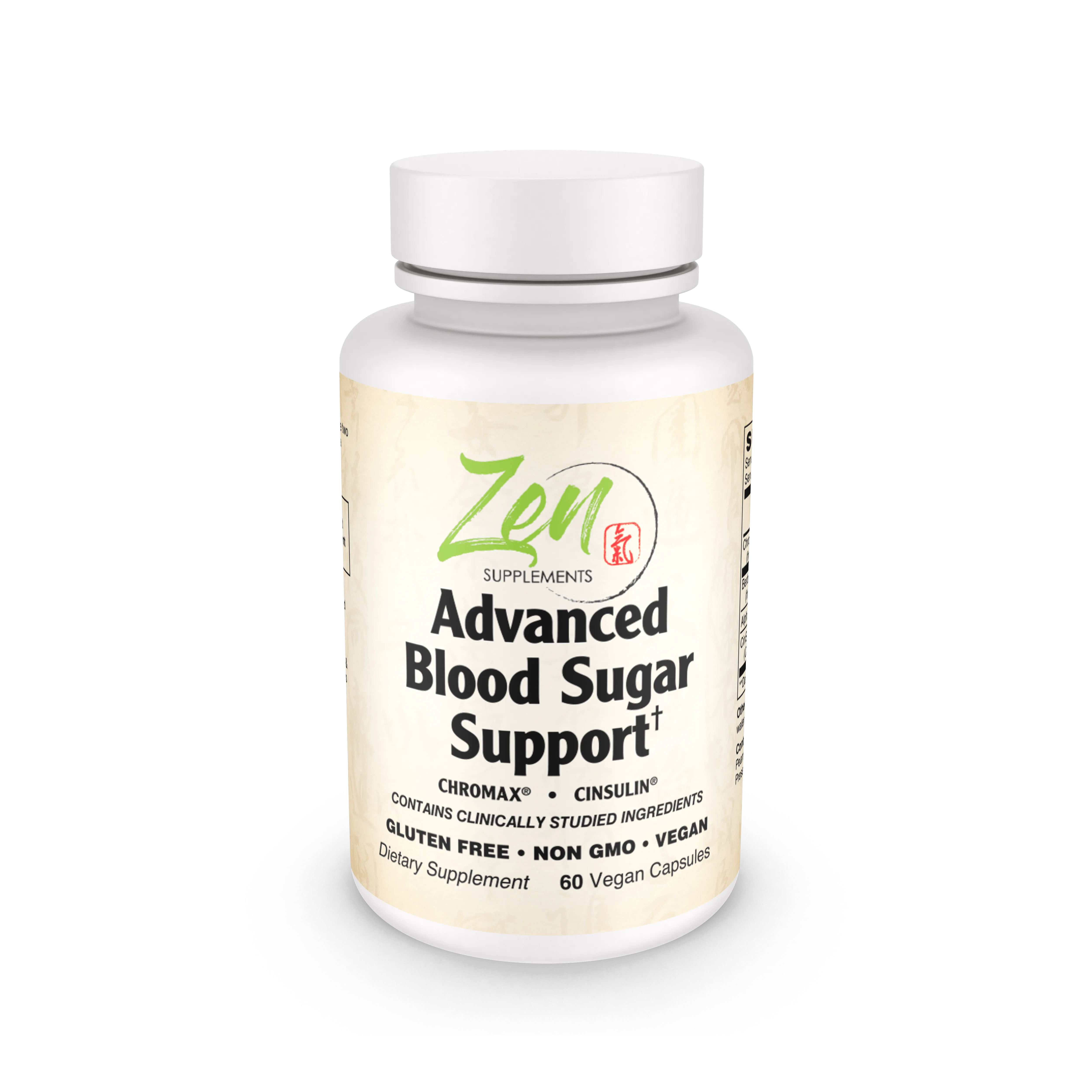 Advanced Blood Sugar Support Supplement - 60caps Glucose Control