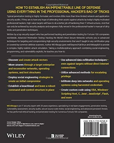 Advanced Penetration Testing: Hacking the World's Most Secure Networks
