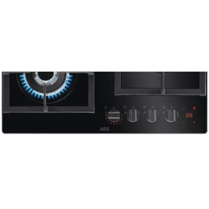 AEG HKB64450NB Gas Hob - Black