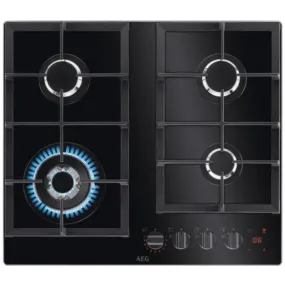 AEG HKB64450NB Gas Hob - Black