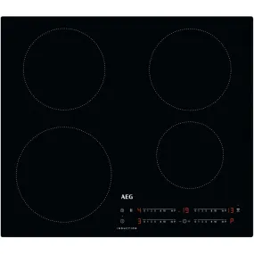 AEG IKX64401CB 60cm 4 Zone Induction Hob,Black