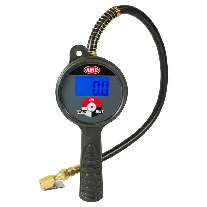 AME 24866 Digital Tire Inflator (174 PSI / Clip-on)