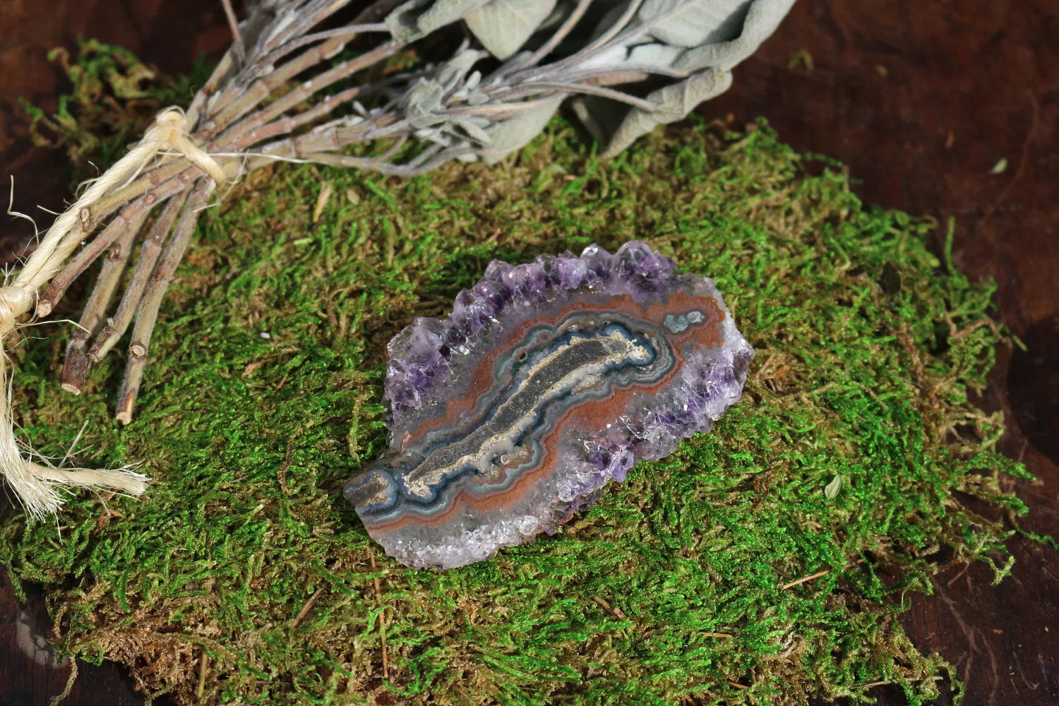 Amethyst Stalactite || Stalactite Slice || Crystal Flower || Amethyst Slice || Raw Amethyst || Druzy Stalactite || Agate Slice || Ornamental