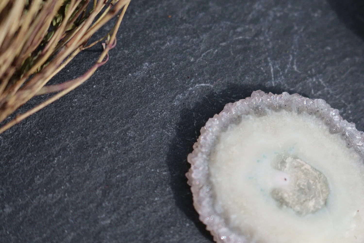 Amethyst Stalactite || Stalactite Slice || Crystal Flower || Amethyst Slice || Raw Amethyst || Druzy Stalactite || Agate Slice || Ornamental