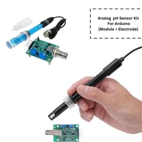 Analog pH Sensor Kit For Arduino [Module   Electrode]