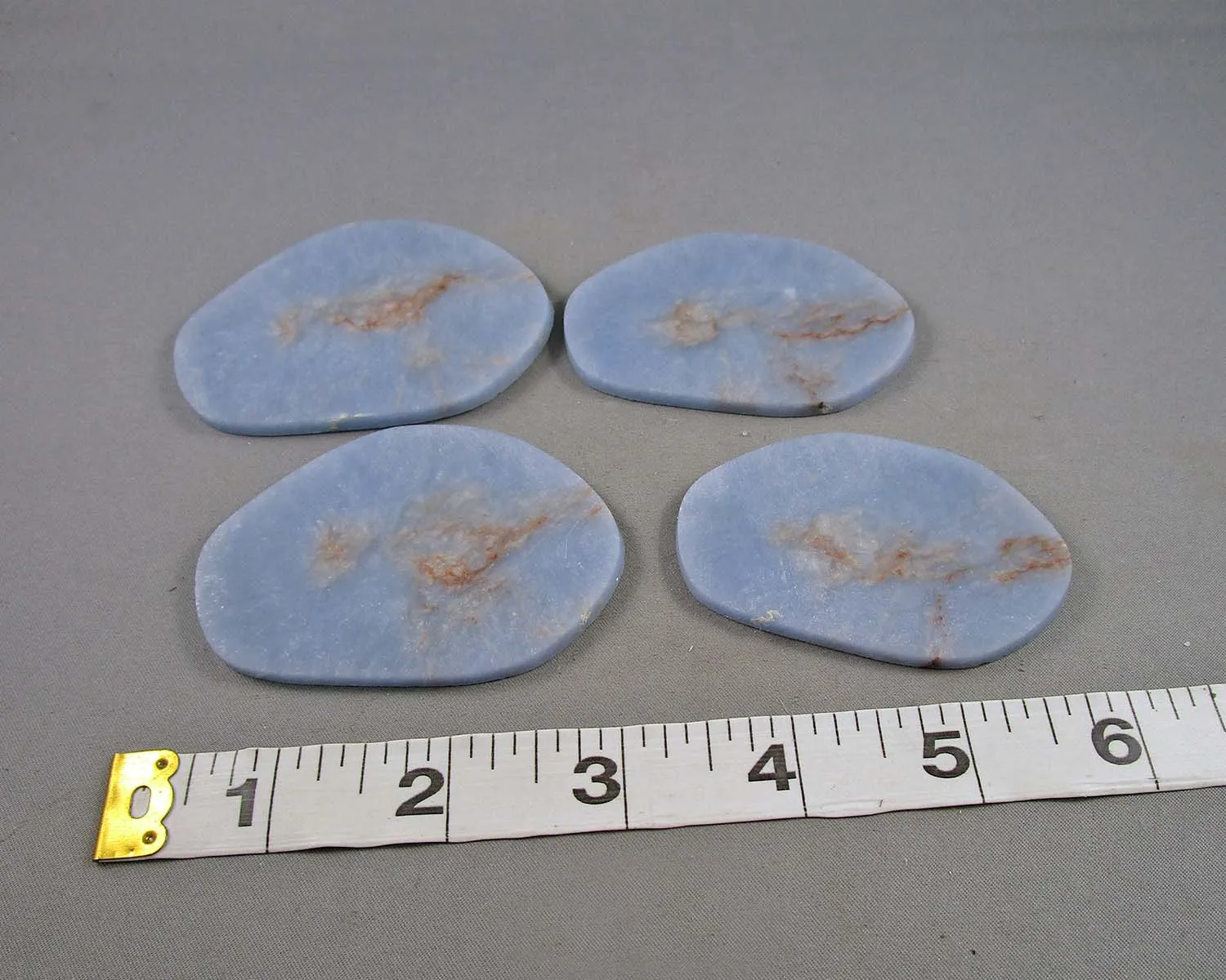 Angelite Stone Slice 1pc J214