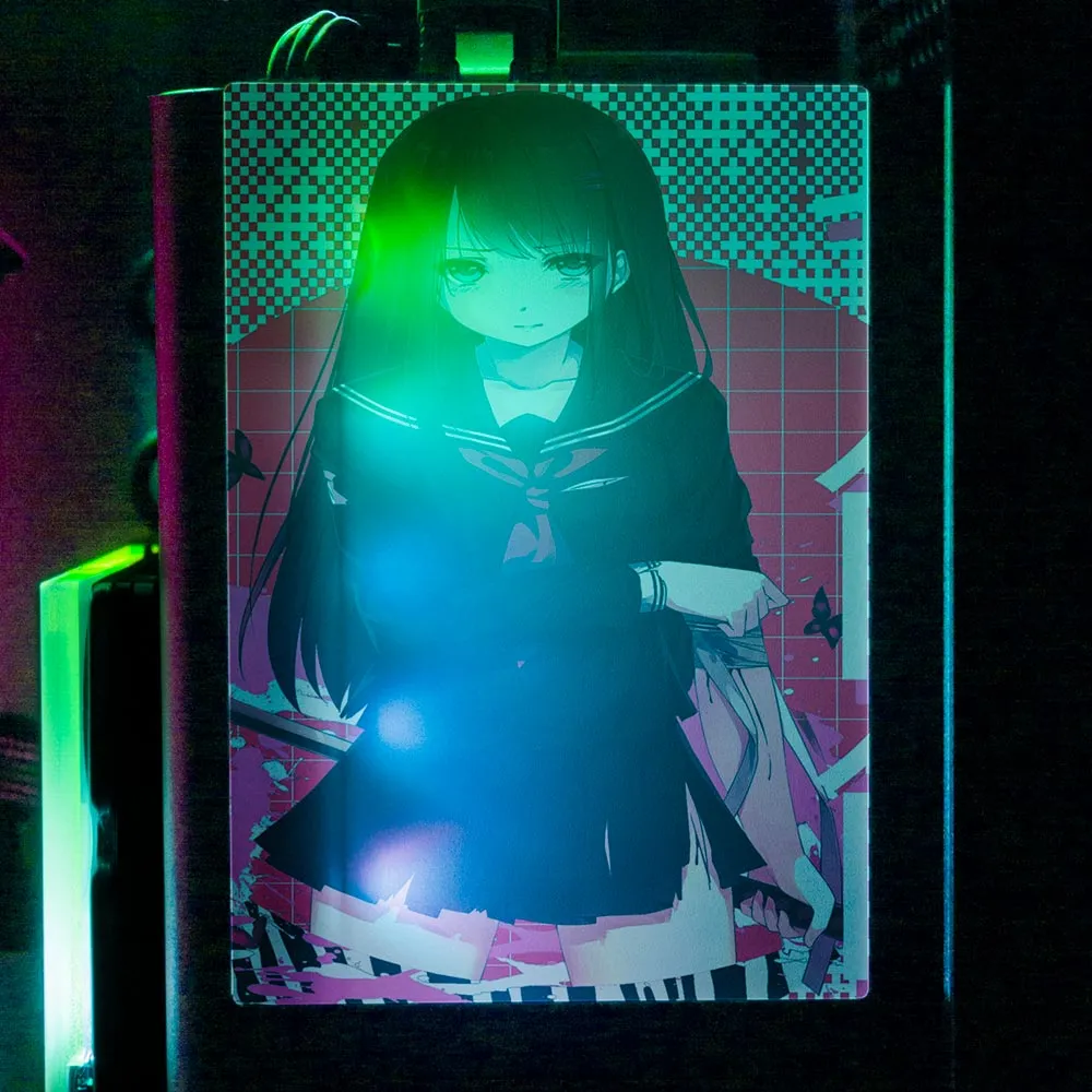 Anime Slice RGB SSD Cover Vertical