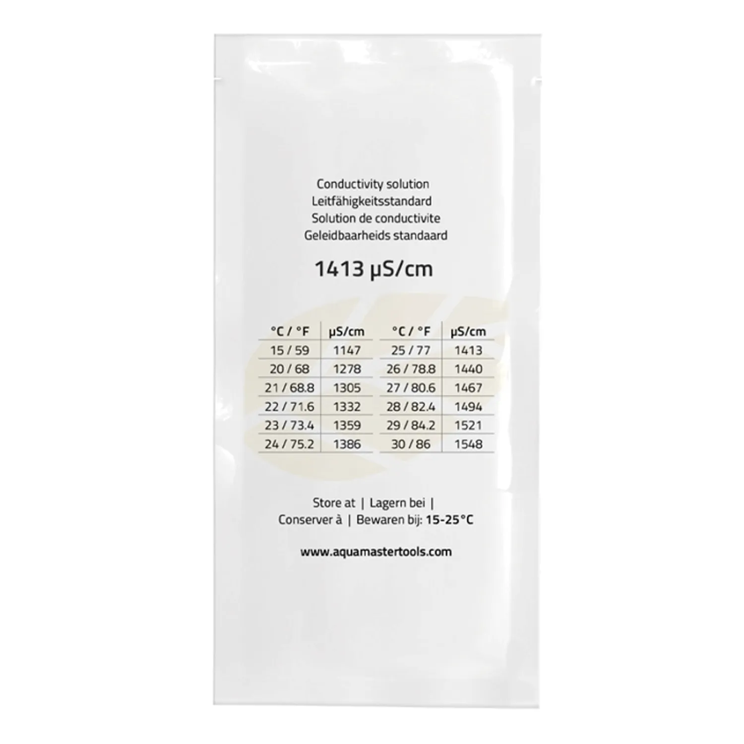 Aqua Master Calibration Solution EC1413 20ml Sachet
