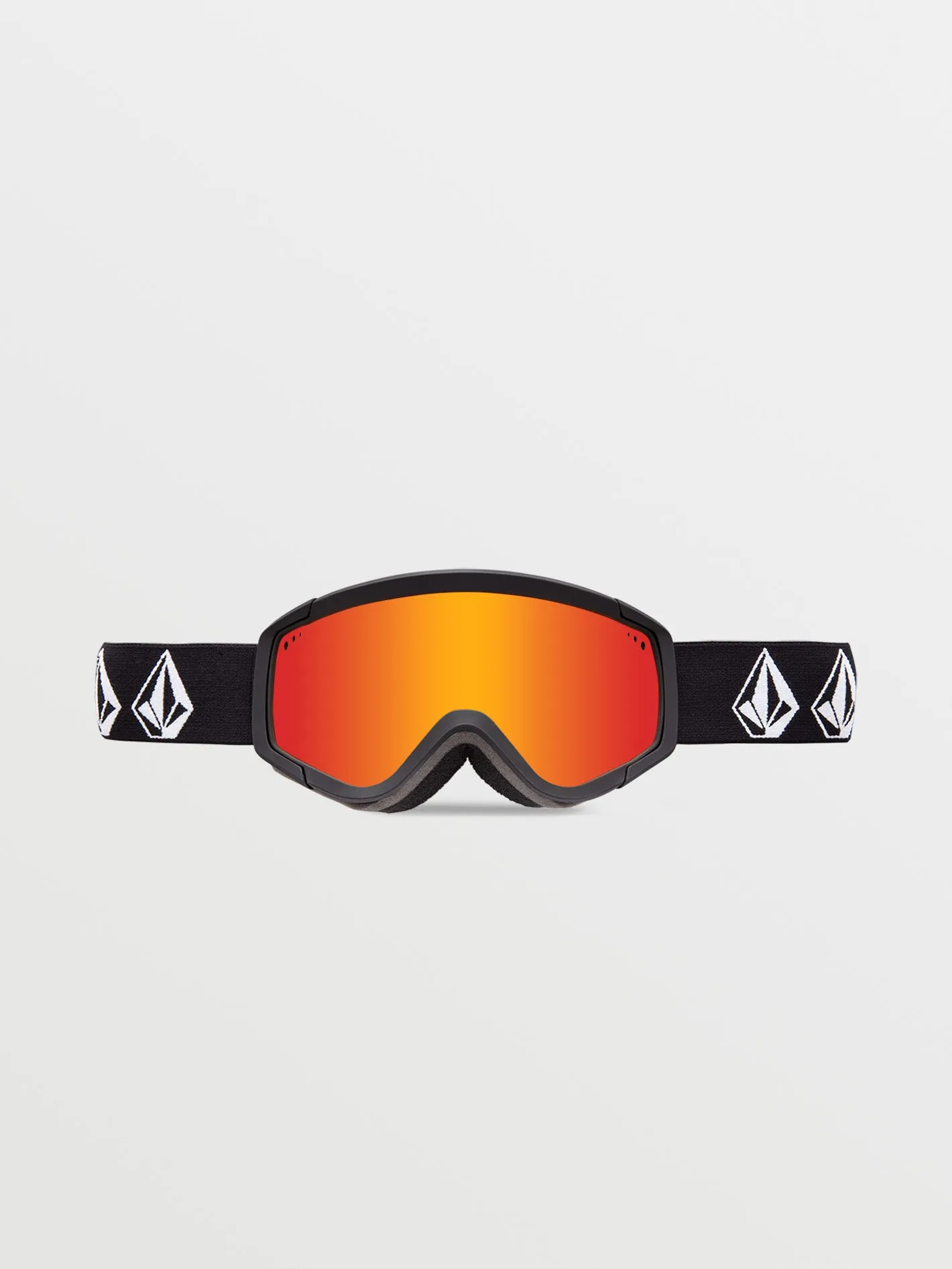 Attunga Youth Goggle - Matte Black Stone / Red Chrome