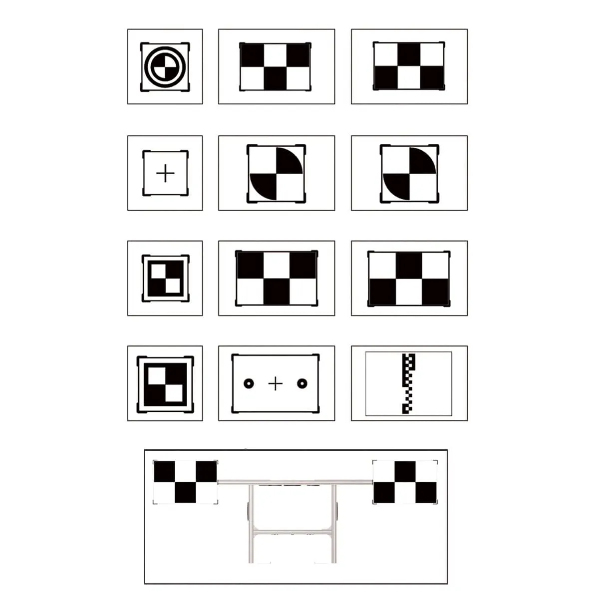 Autel LDWTARGET1 Targets And Holder For Ldw Calibration