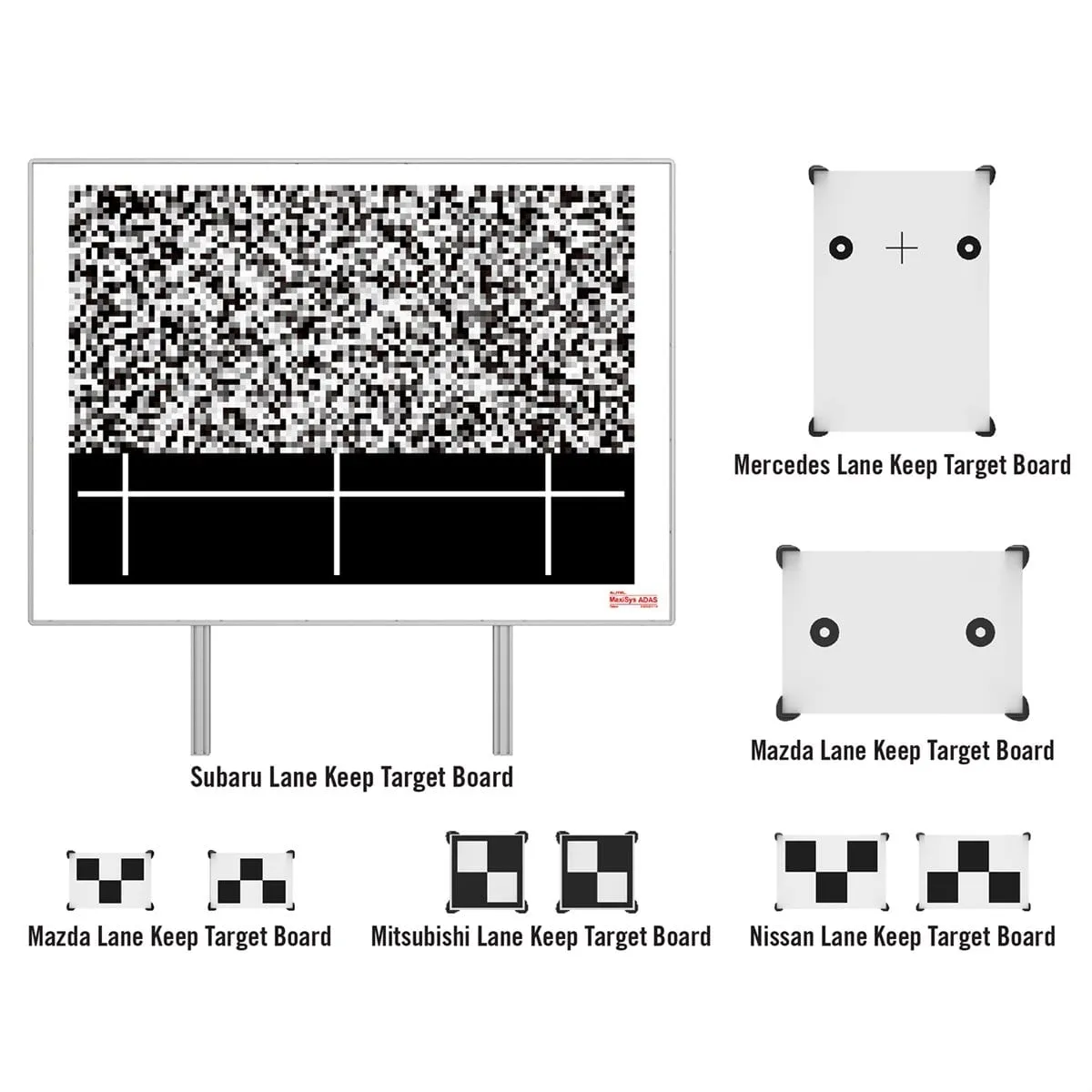 Autel LDWTARGET2 Expansion Set Of Targets For Ldw Calibration