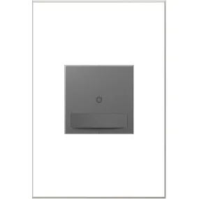 Auto-On/Auto-Off Sensaswitch from the Adorne Collection in Magnesium Finish by Legrand