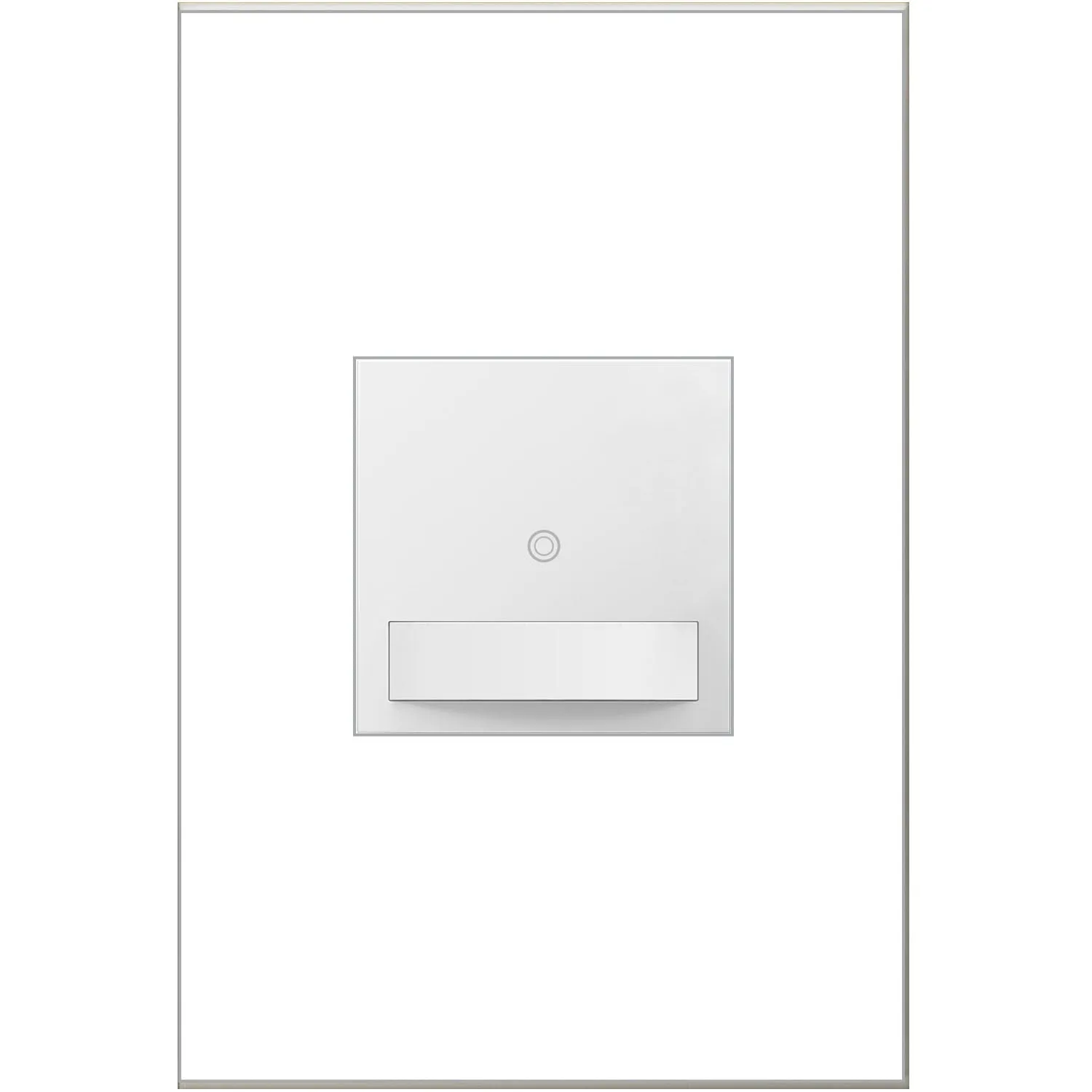 Auto-On/Auto-Off Sensaswitch from the Adorne Collection in White Finish by Legrand