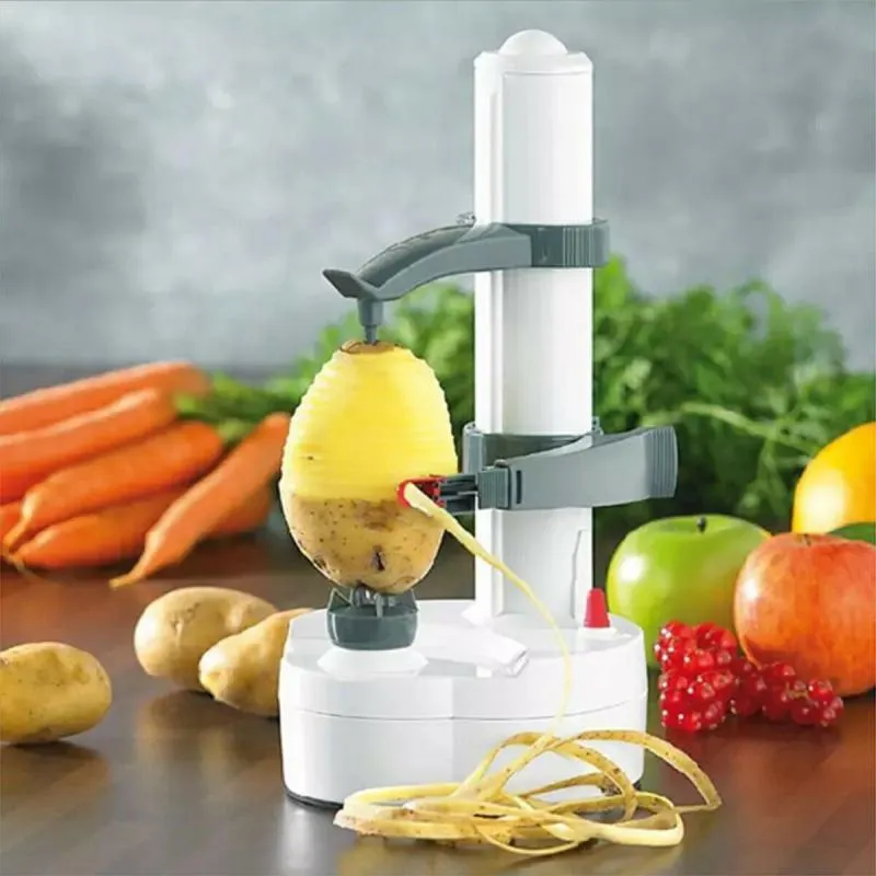 Auto Rotating Fruit and Vegetable Peeler