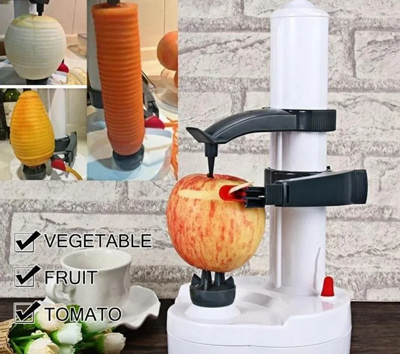 Auto Rotating Fruit and Vegetable Peeler
