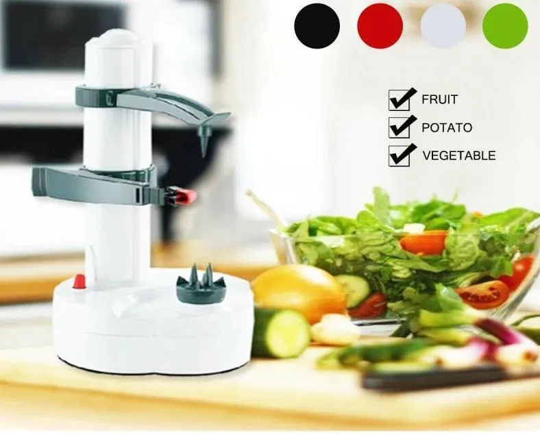 Auto Rotating Fruit and Vegetable Peeler