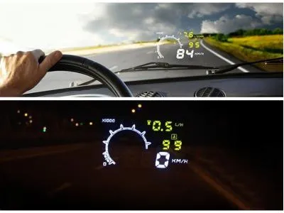 Automotive ODB II 5.5 Inch Car HUD Head Up Display Projector