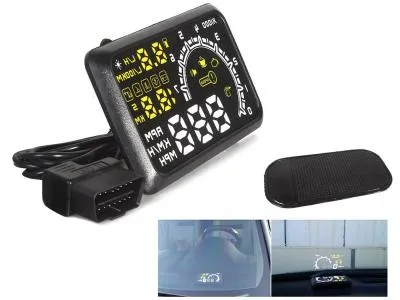 Automotive ODB II 5.5 Inch Car HUD Head Up Display Projector