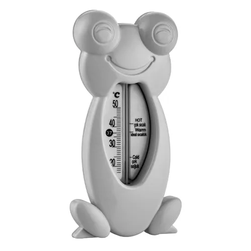 Babyjem Frog Bath & Room Thermometer for Babies, Newborn, Turquoise, 0 Months 