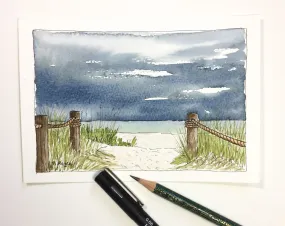 Beach path