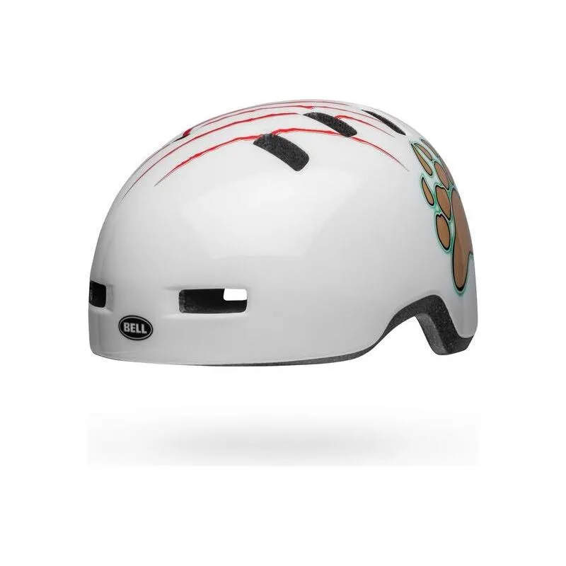 Bell Bike Lil Ripper Bicycle Helmets Grizzly Gloss White T