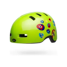 Bell Bike Lil Ripper Youth Helmets Monsters Gloss Green Universal Child (Without Original Box)