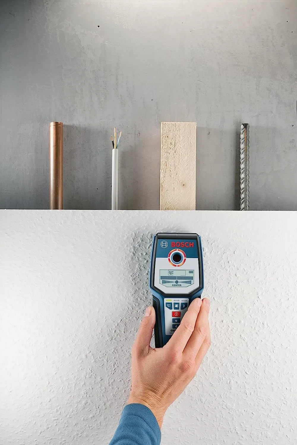 Bosch GMS120 Digital Multi-Scanner with Modes for Wood, Metal, and Live Wiring
