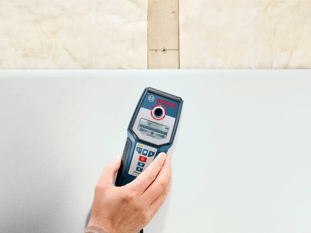 Bosch GMS120 Digital Multi-Scanner with Modes for Wood, Metal, and Live Wiring