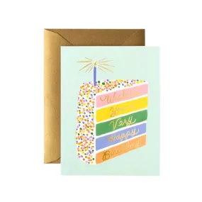 Cake Slice Birthday Card