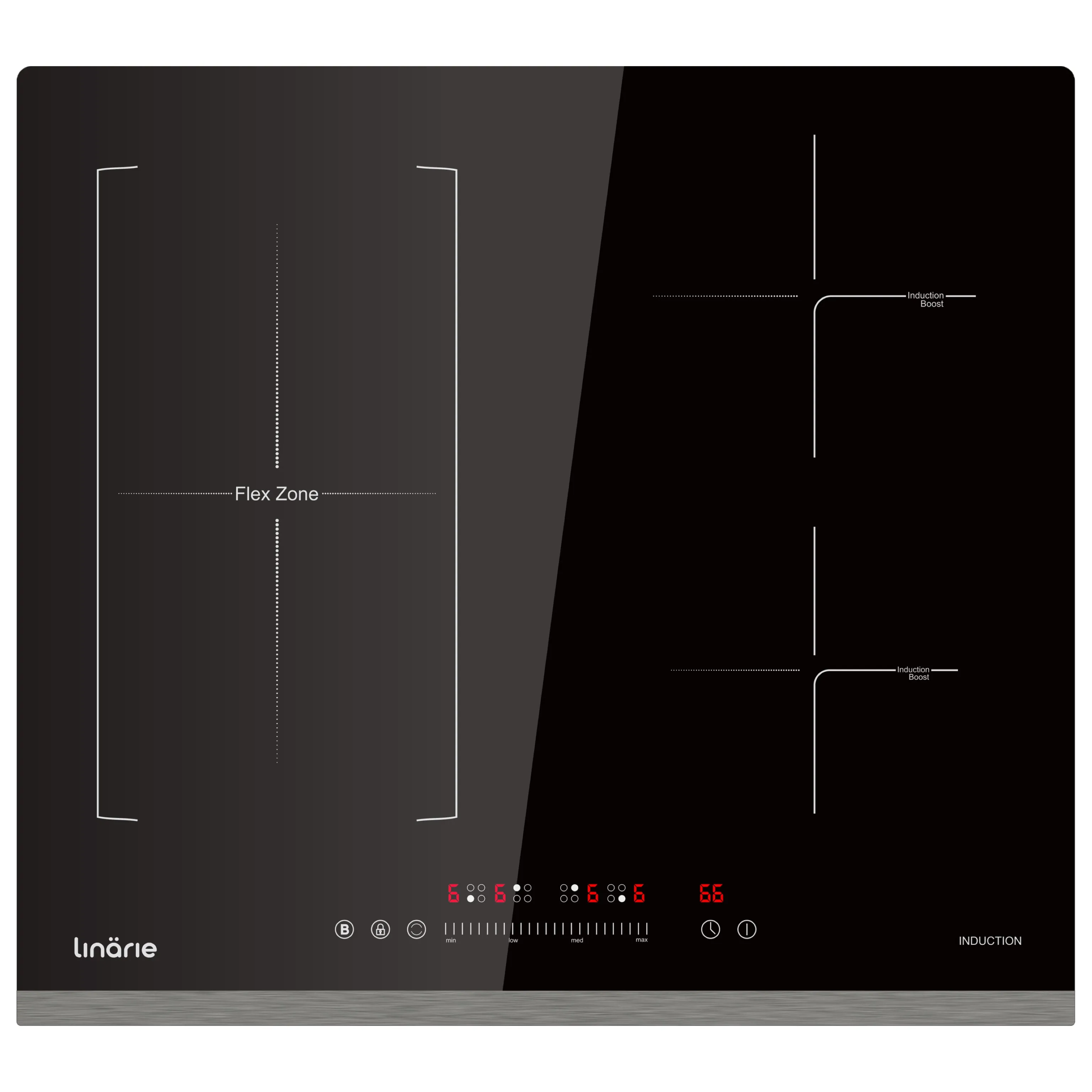 Cannes 60cm 4 Zone Induction Cooktop with Flex Zone LS60I1F2Z