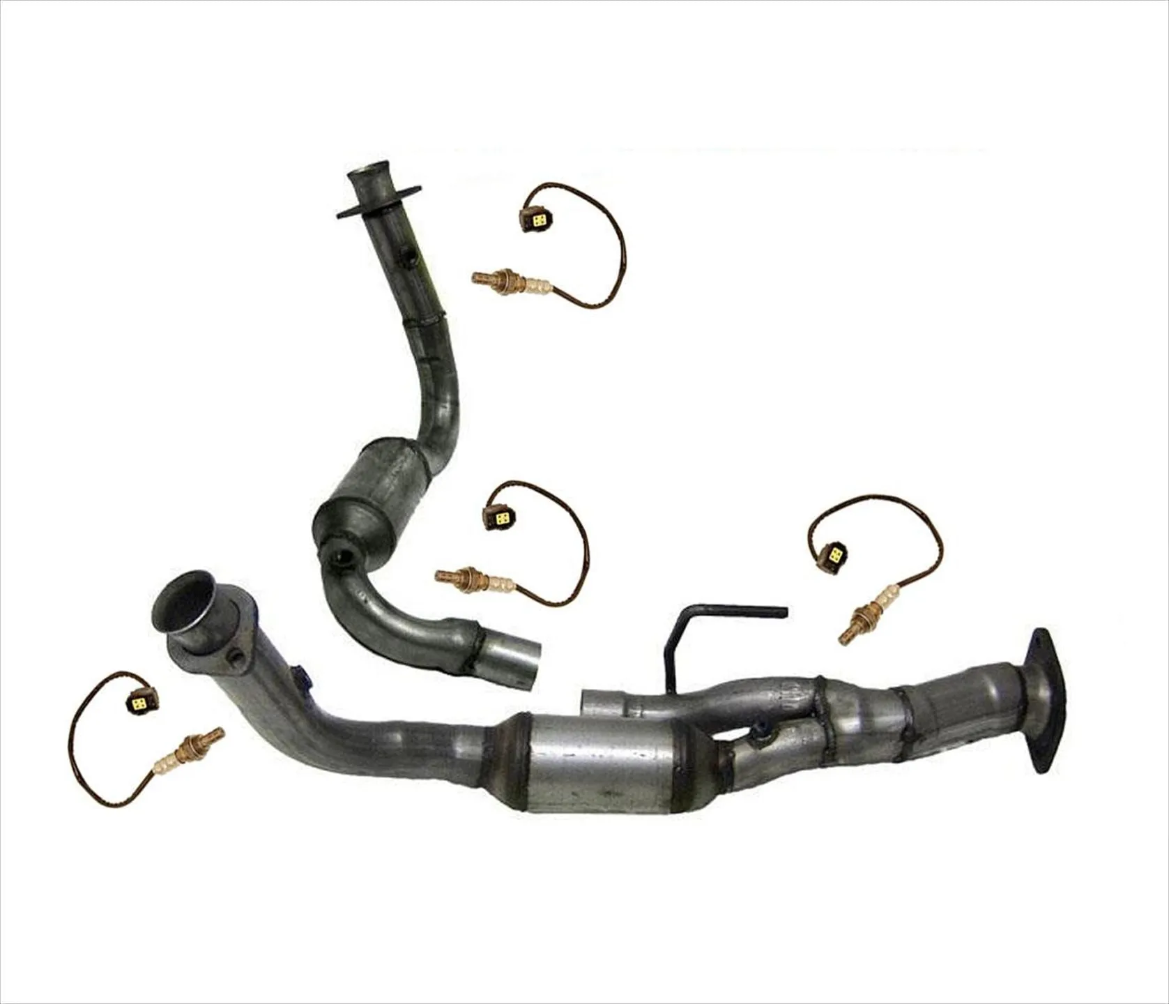 Catalytic Converter & O2 Sensors for 07-10 Grand Cherokee 07-10 Commander 3.7L