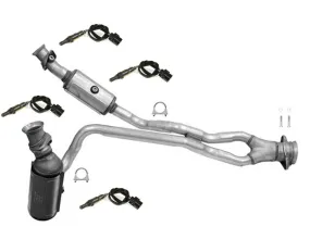 Catalytic Converter Eng Y Pipe O2 Sensors for 2016-2019 Ford Transit 150 250 3.7