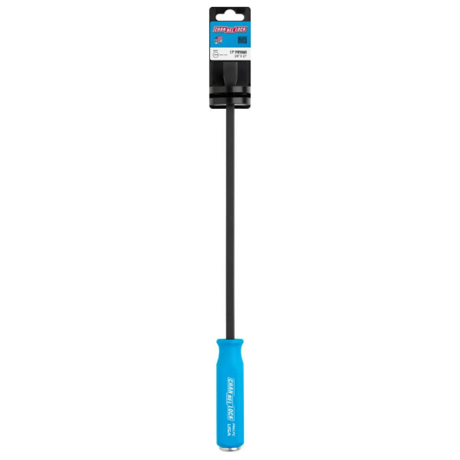 Channellock PR17C 5/8 x 12-inch Professional Pry Bar, 17-Inch