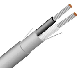 Communication and Control Cable 18/2 (16x30 TC Strand) 1000ft Gray