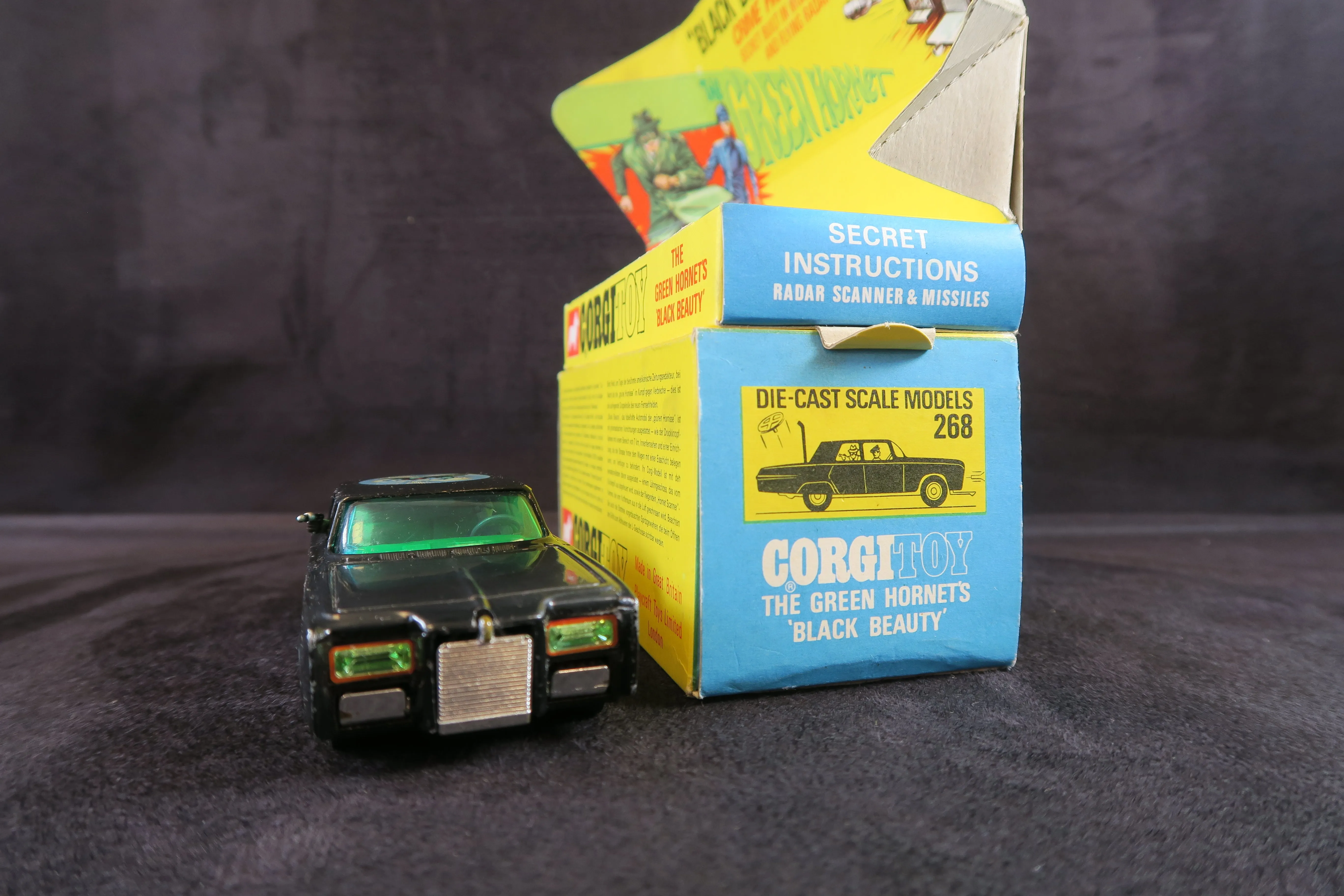 Corgi 268 The Green Hornet 'Black Beauty', Very Near Mint/Boxed!
