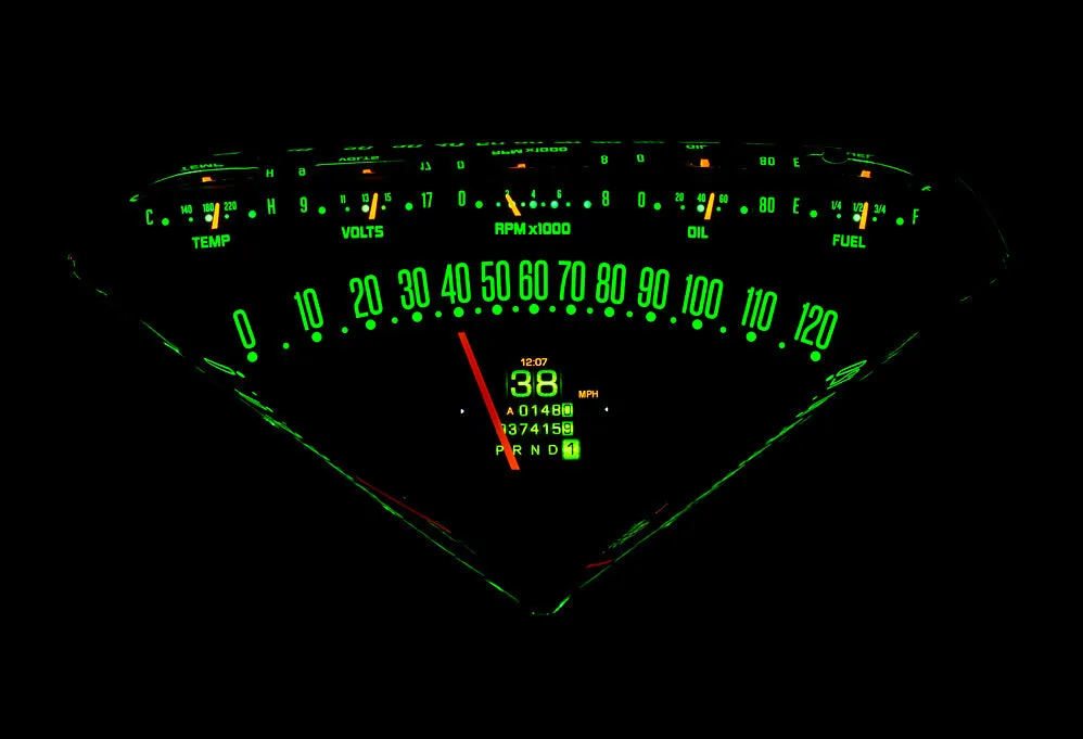 Dakota Digital RTX Gauges - 55-59 Chevy Truck