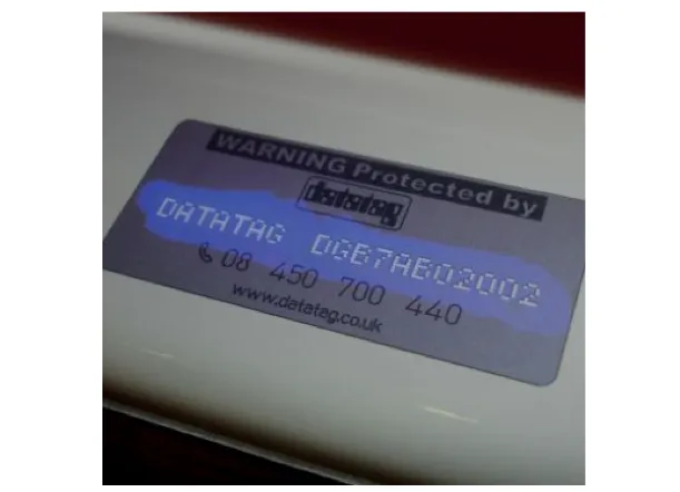 Datatag Outboard Motor System - Outboard Security System