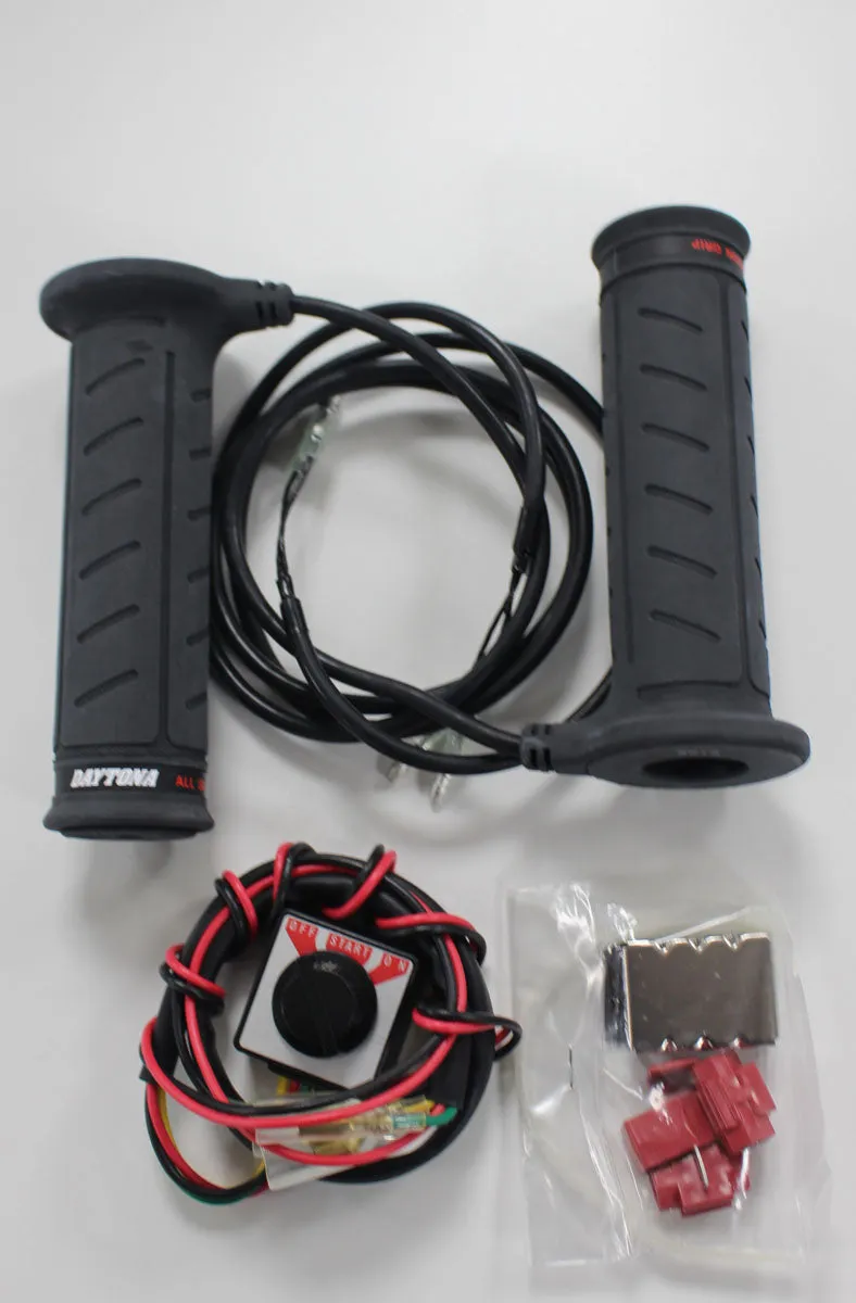 Daytona Heated Motorcycle Grips - Closed End For 7/8" Bars