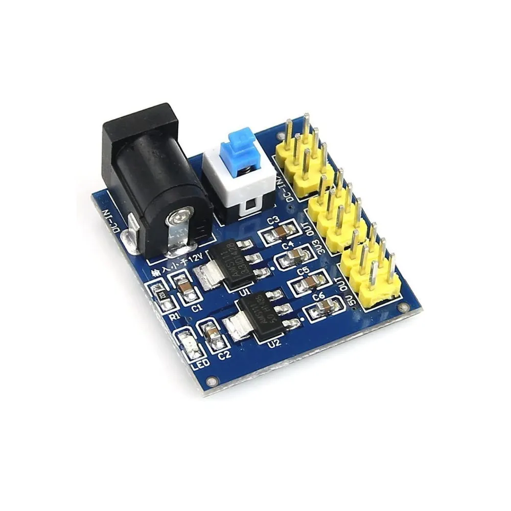 DC-DC 12V to 3.3V 5V 12V Power Module Multi Output Voltage Conversion