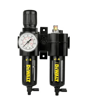 DeWALT 3/8" FRL Filter, Regulator, Lubicator