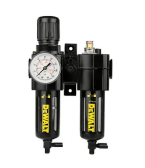 DeWALT 3/8" FRL Filter, Regulator, Lubicator